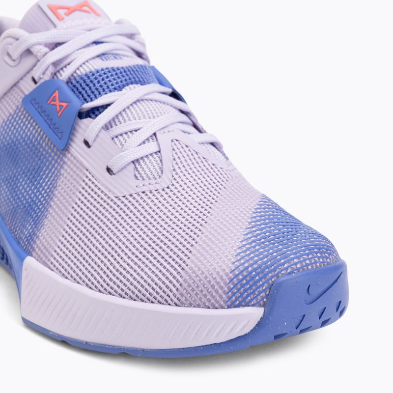 Жіночі тренувальні кросівки Nike Metcon 10 violet mist/sapphire/sea coral 7