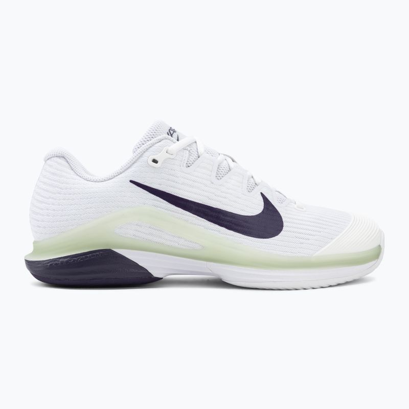 Кросівки тенісні чоловічі Nike Vapor 12 white/volt tint/dark raisin 2