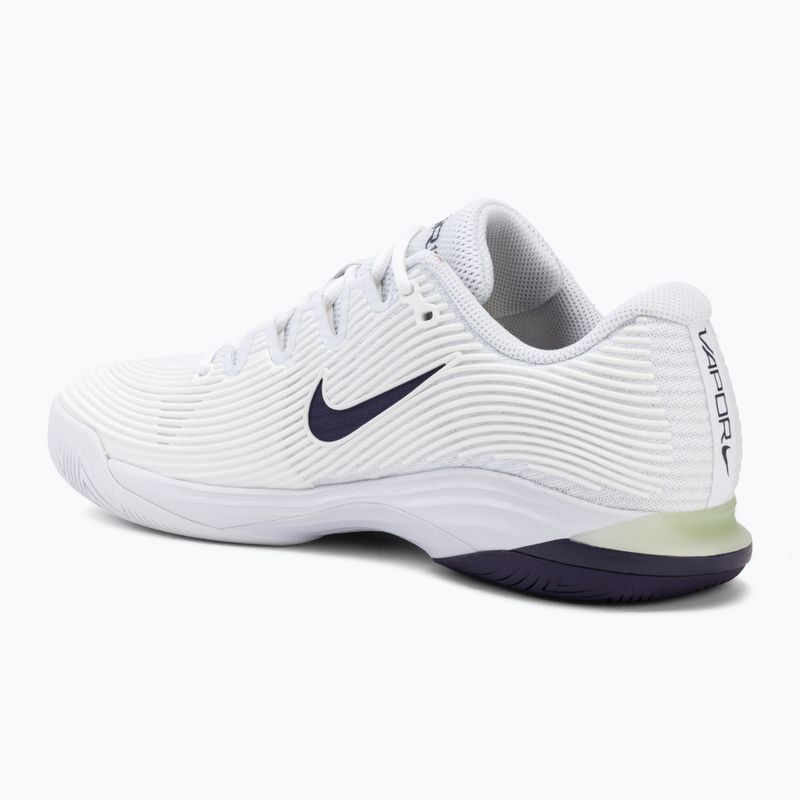 Кросівки тенісні чоловічі Nike Vapor 12 white/volt tint/dark raisin 3