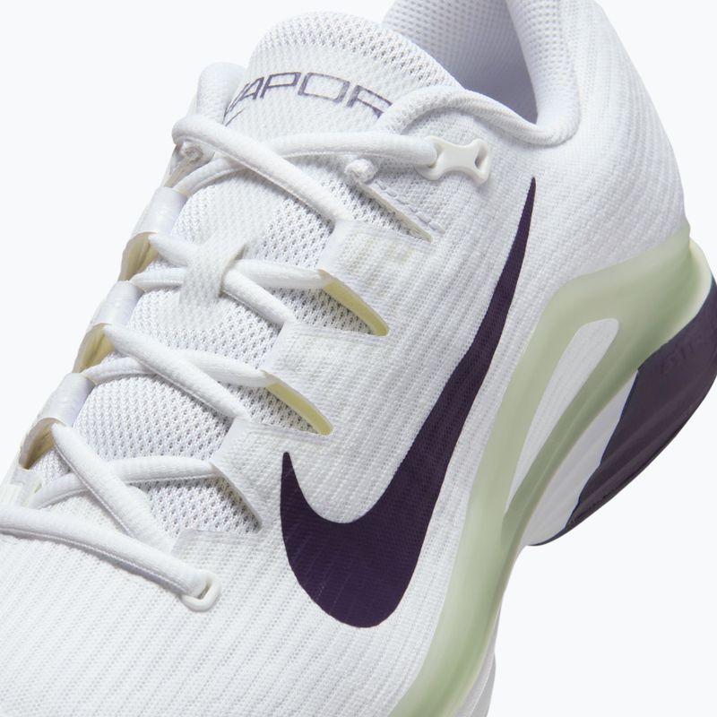 Кросівки тенісні чоловічі Nike Vapor 12 white/volt tint/dark raisin 15