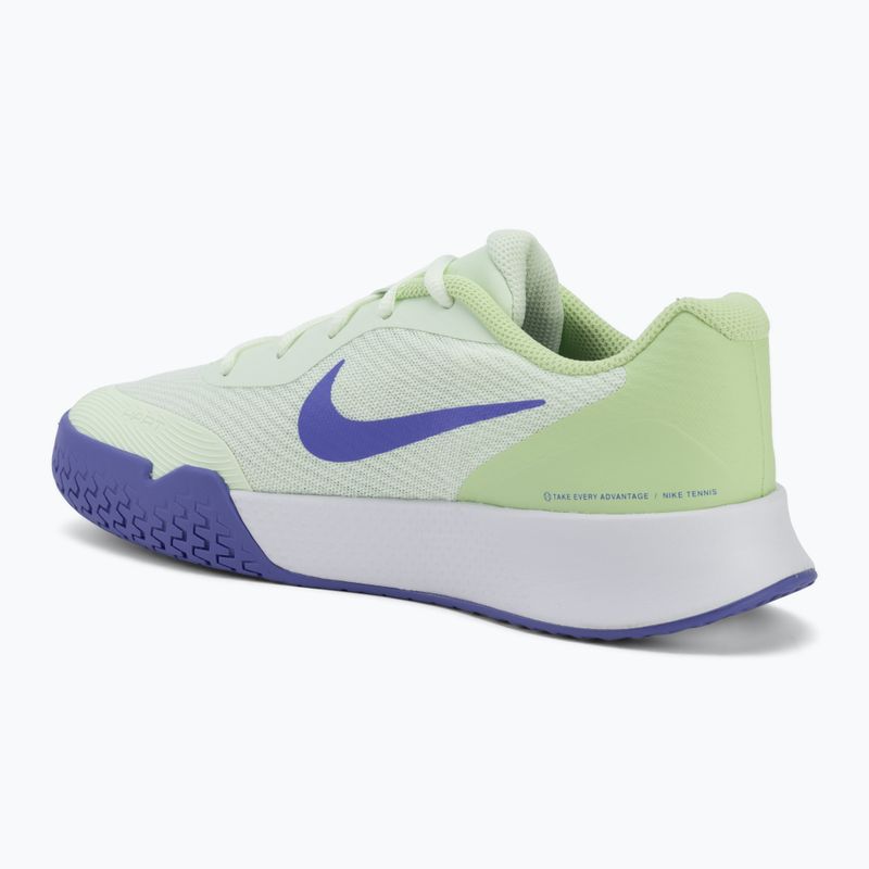 Кросівки тенісні жіночі Nike Vapor Lite 3 volt tint/white/light liquid lime/sapphire 3
