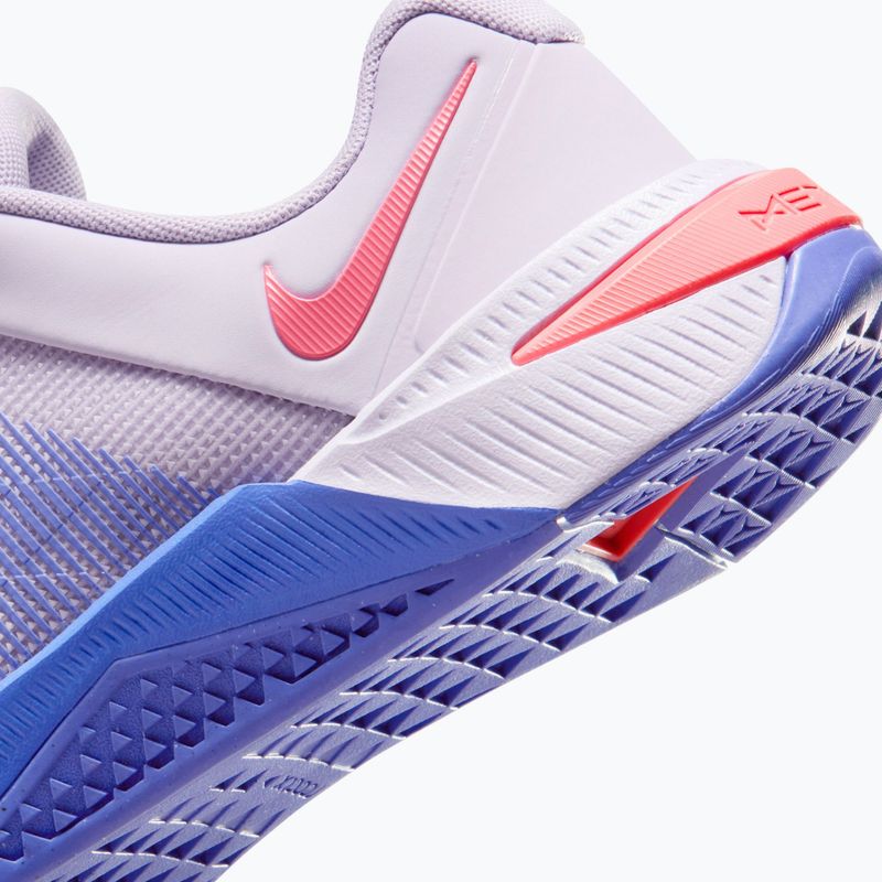 Жіночі тренувальні кросівки Nike Metcon 10 violet mist/sapphire/sea coral 10