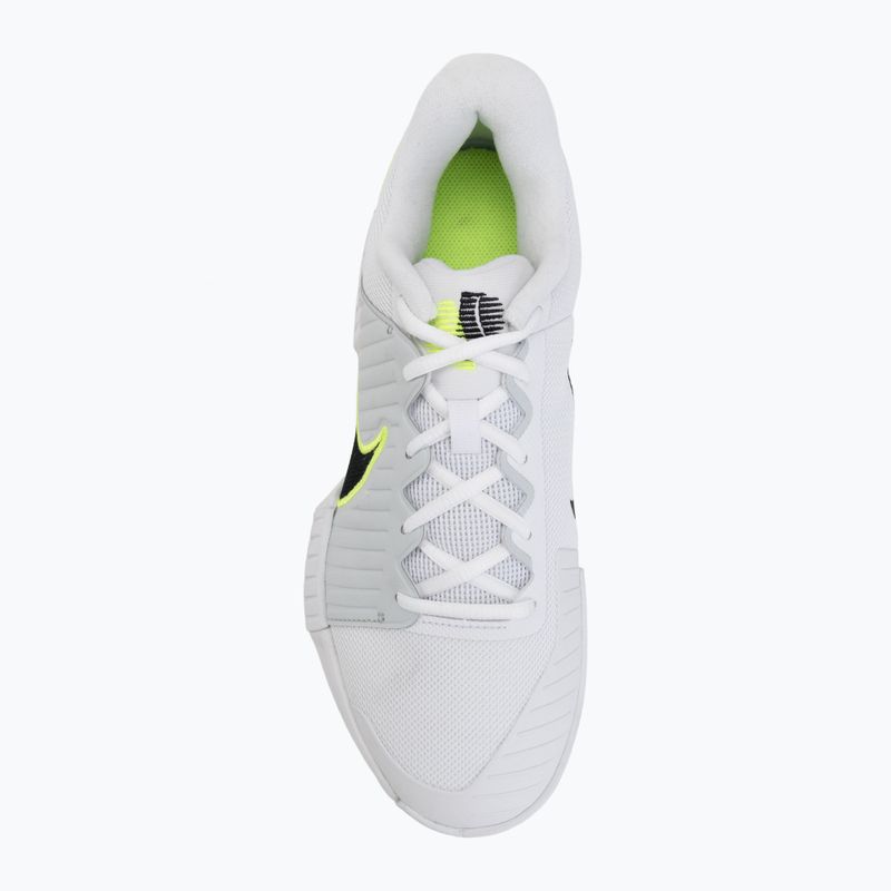 Кросівки тенісні чоловічі Nike GP Challenge Pro white/pure platinum/volt/black 5