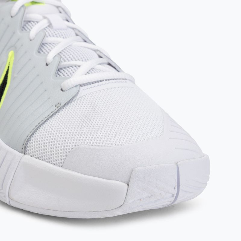 Кросівки тенісні чоловічі Nike GP Challenge Pro white/pure platinum/volt/black 7