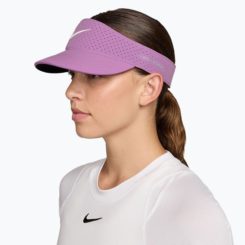 Козирок тенісний Nike Dri-Fit ADV Ace light magenta/anthracite/white 2