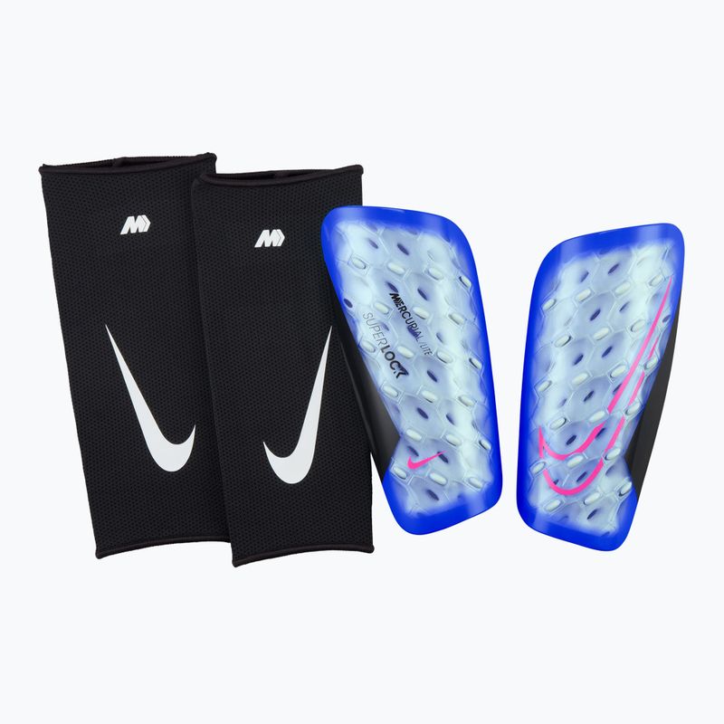 Захист для гомілки Nike Mercurial Lite SuperLock 458 racer blue/black/pink blast