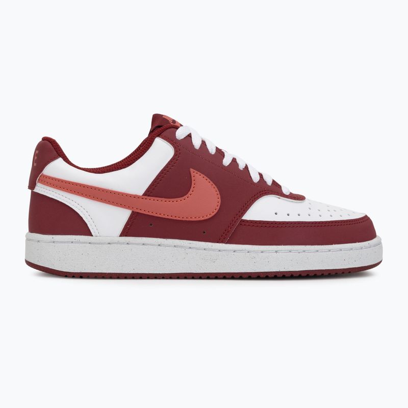 Кросівки жіночі Nike Court Vision Low team red/white/adobe 2