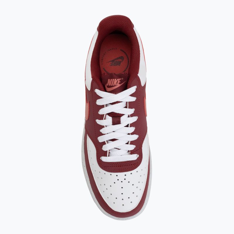 Кросівки жіночі Nike Court Vision Low team red/white/adobe 5