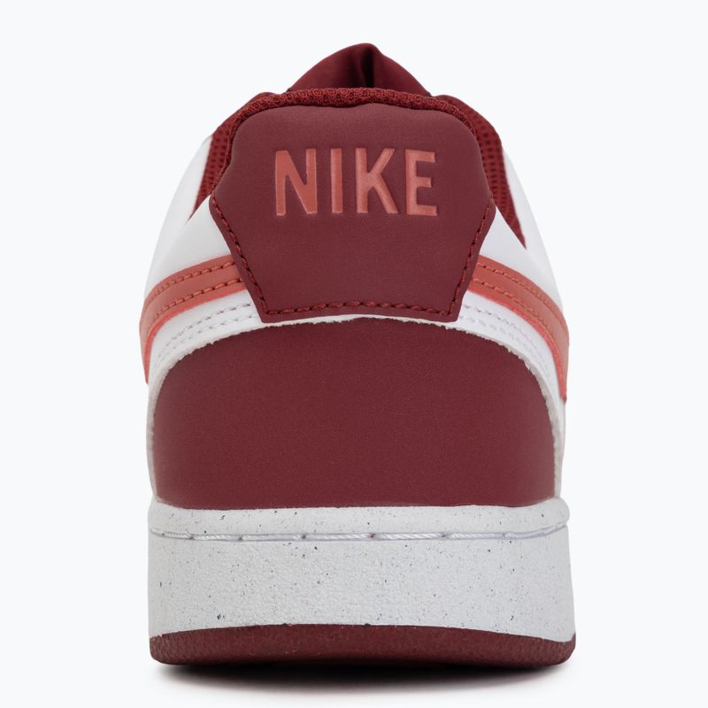 Кросівки жіночі Nike Court Vision Low team red/white/adobe 6