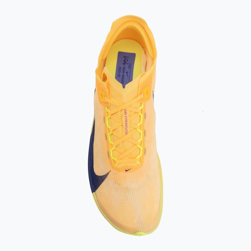 Кросівки для бігу чоловічі Nike Streakfly 2 citron pulse/volt ice/indigo burst 5