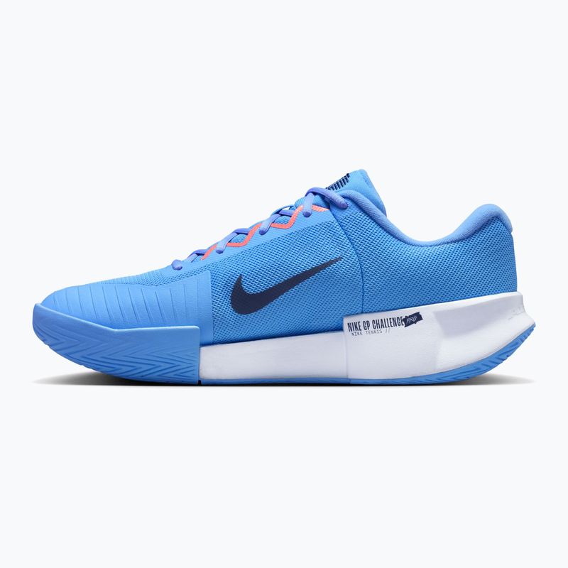 Кросівки тенісні чоловічі Nike GP Challenge Pro university blue/ white/midnight navy 9