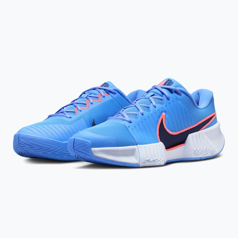 Кросівки тенісні чоловічі Nike GP Challenge Pro university blue/ white/midnight navy 10
