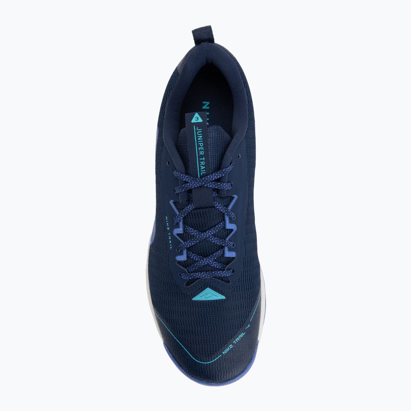 Кросівки для бігу чоловічі Nike Juniper Trail 3 midnight navy/sapphire/midnight navy 5