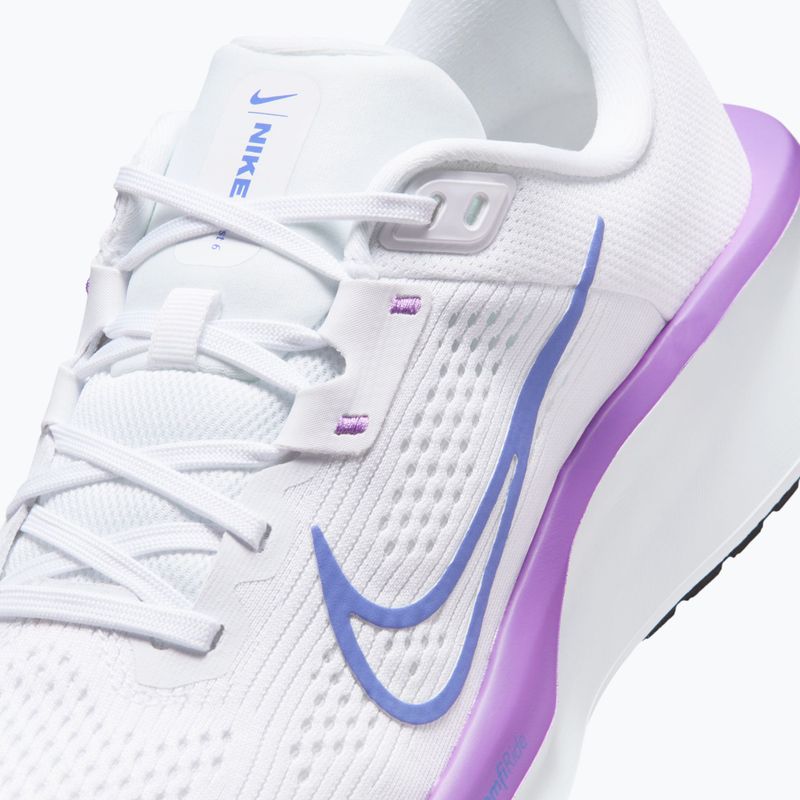 Жіночі бігові кросівки Nike Quest 6 white/black/bright violet/sapphire 7