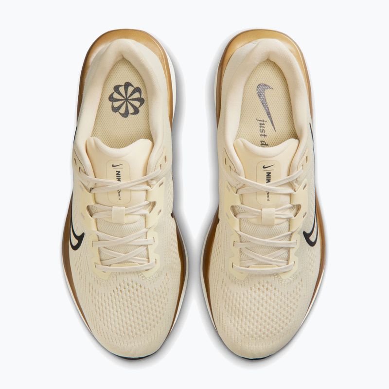 Жіночі бігові кросівки Nike Quest 6 light khaki/sail/metallic gold/off noir 5