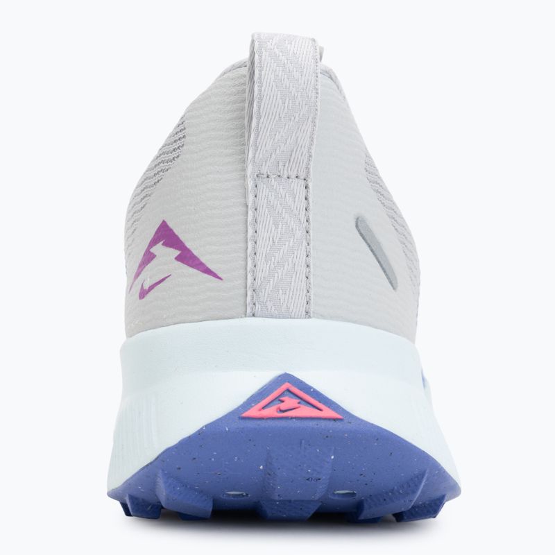 Кросівки для бігу жіночі Nike Juniper Trail 3 grey fog/sapphire/glacier blue 6