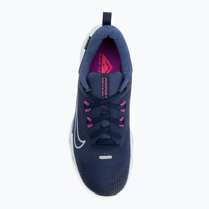 Кросівки для бігу жіночі Nike Juniper Trail 2 GORE-TEX midnight navy/sapphire/glacier blue 5