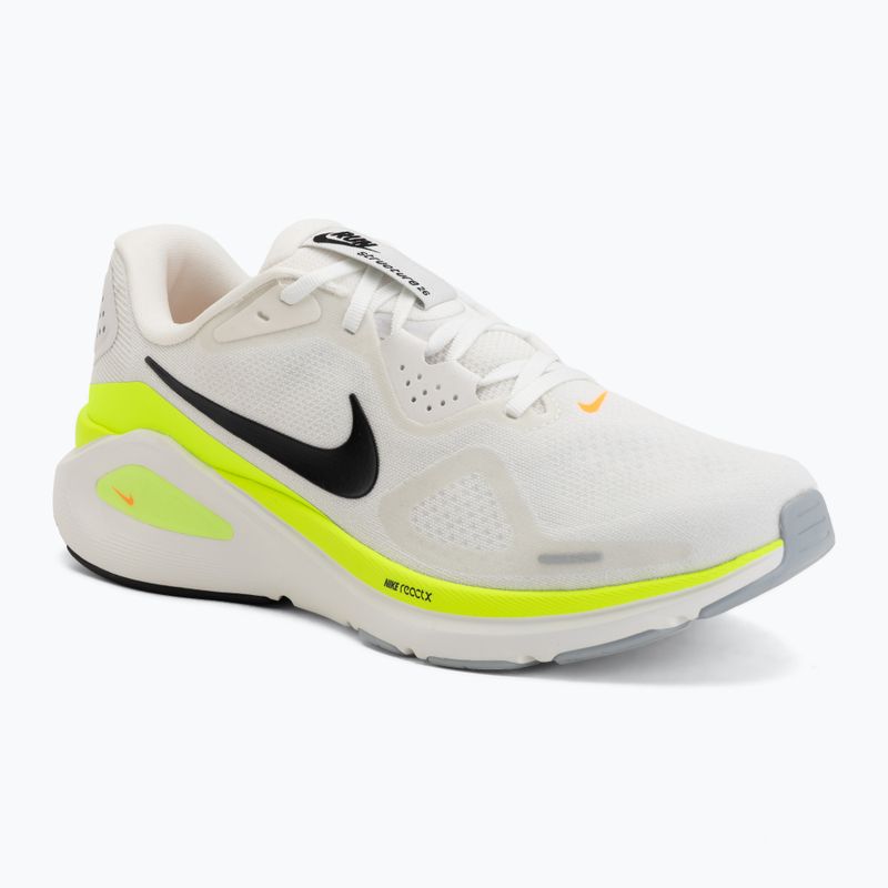 Кросівки для бігу чоловічі Nike Structure 26 summit white/volt/total orange/black