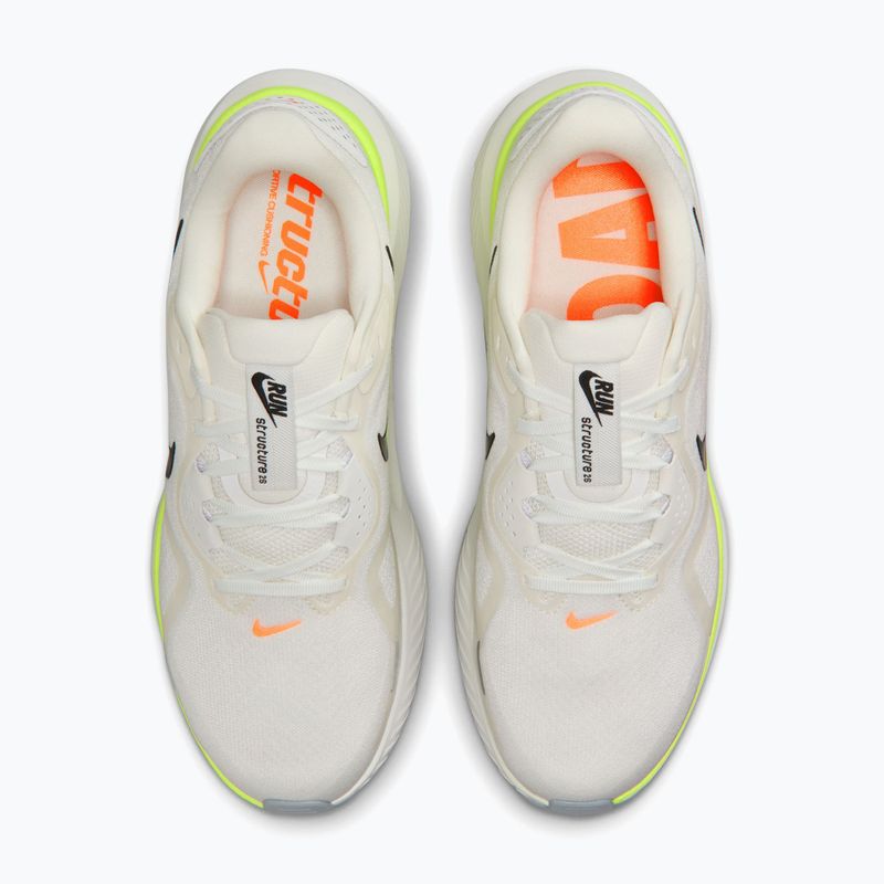 Чоловічі бігові кросівки Nike Structure 26 summit white/volt/total orange/black 7