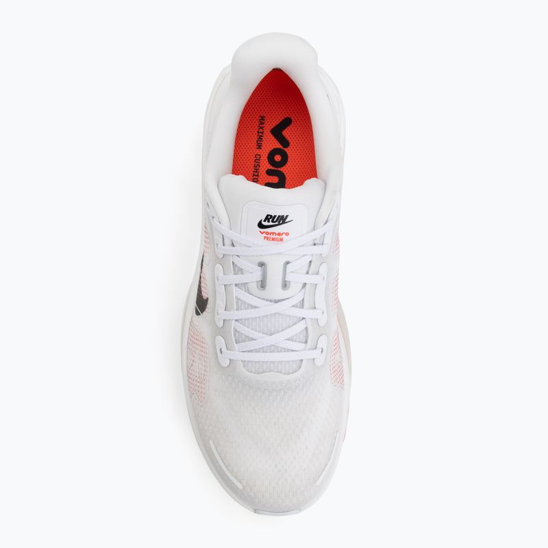 Кросівки для бігу чоловічі Nike Vomero Premium white/bright crimson/photon dust/black 5