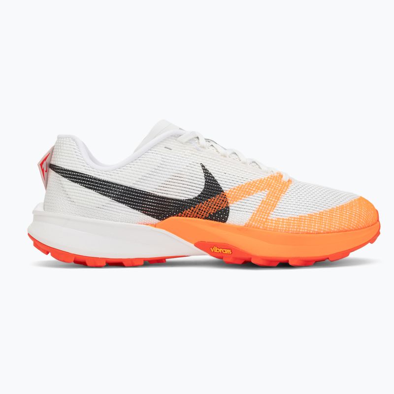 Кросівки для бігу чоловічі Nike Kiger 10 white/photon dust/total orange/black 2