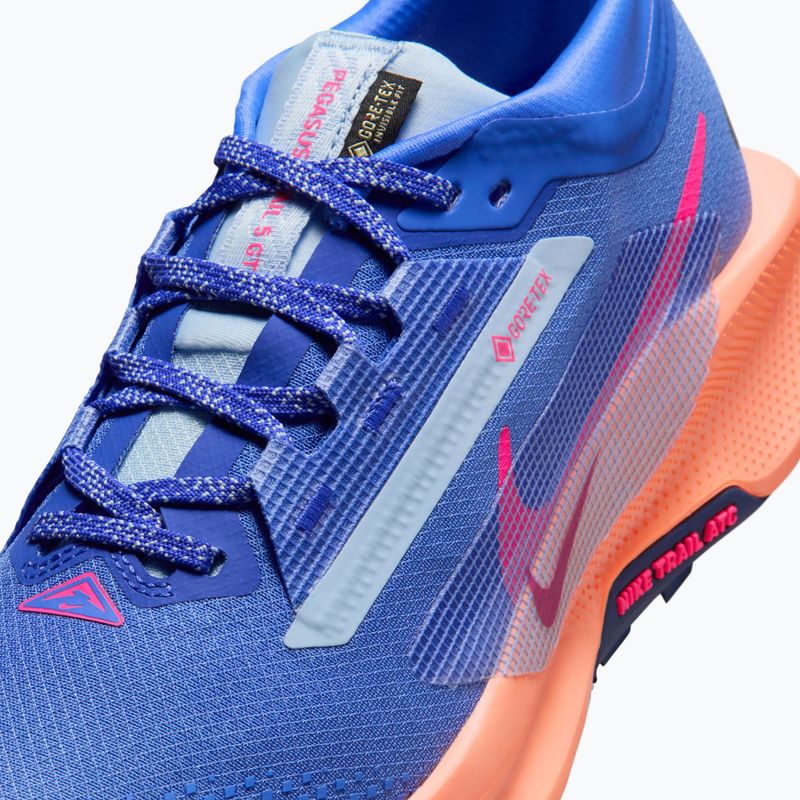 Кросівки для бігу жіночі Nike Pegasus Trail 5 GTX sapphire/hydrogen blue/hyper pink 3