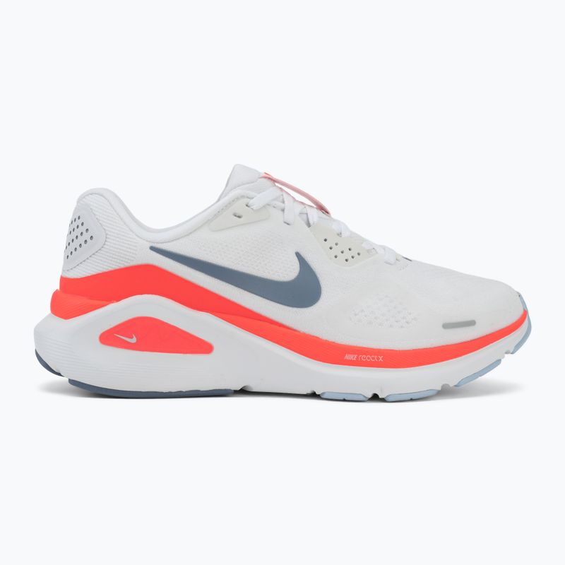 Кросівки для бігу жіночі Nike Structure 26 white/hot lava/hydrogen blue/ashen slate 2