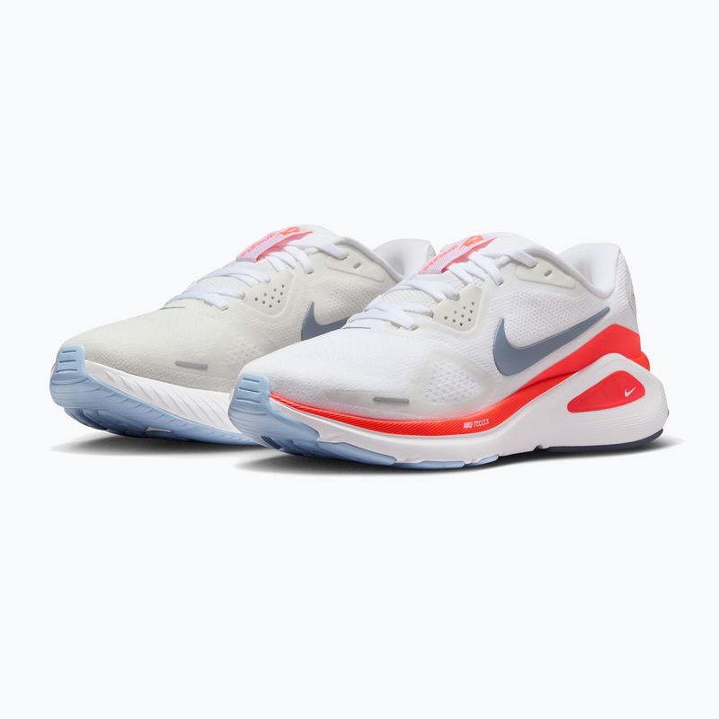 Кросівки для бігу жіночі Nike Structure 26 white/hot lava/hydrogen blue/ashen slate 3