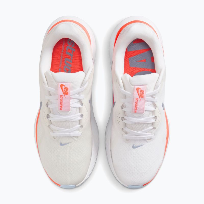 Кросівки для бігу жіночі Nike Structure 26 white/hot lava/hydrogen blue/ashen slate 7