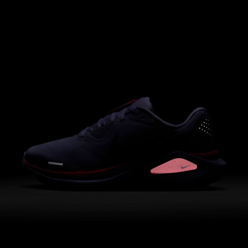 Кросівки для бігу жіночі Nike Structure 26 white/hot lava/hydrogen blue/ashen slate 8