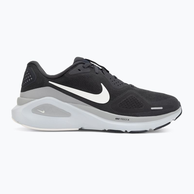 Кросівки для бігу чоловічі Nike Structure 26 anthracite/light smoke grey/sail 2