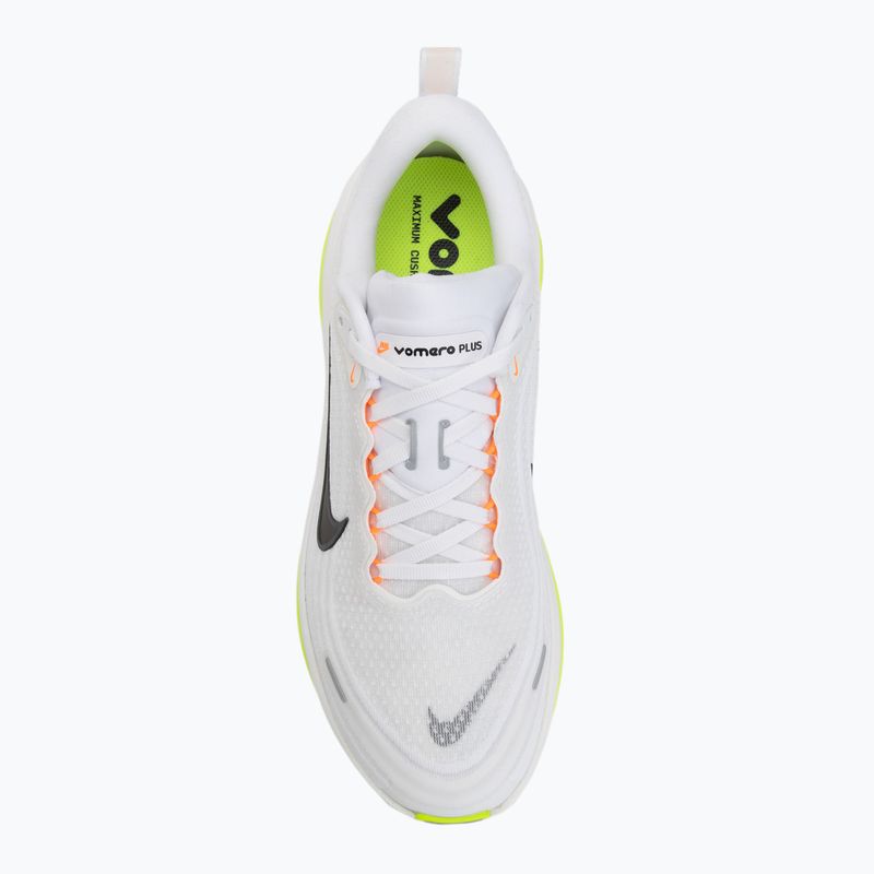 Чоловічі бігові кросівки Nike Vomero Plus white/volt/barely volt/black 5