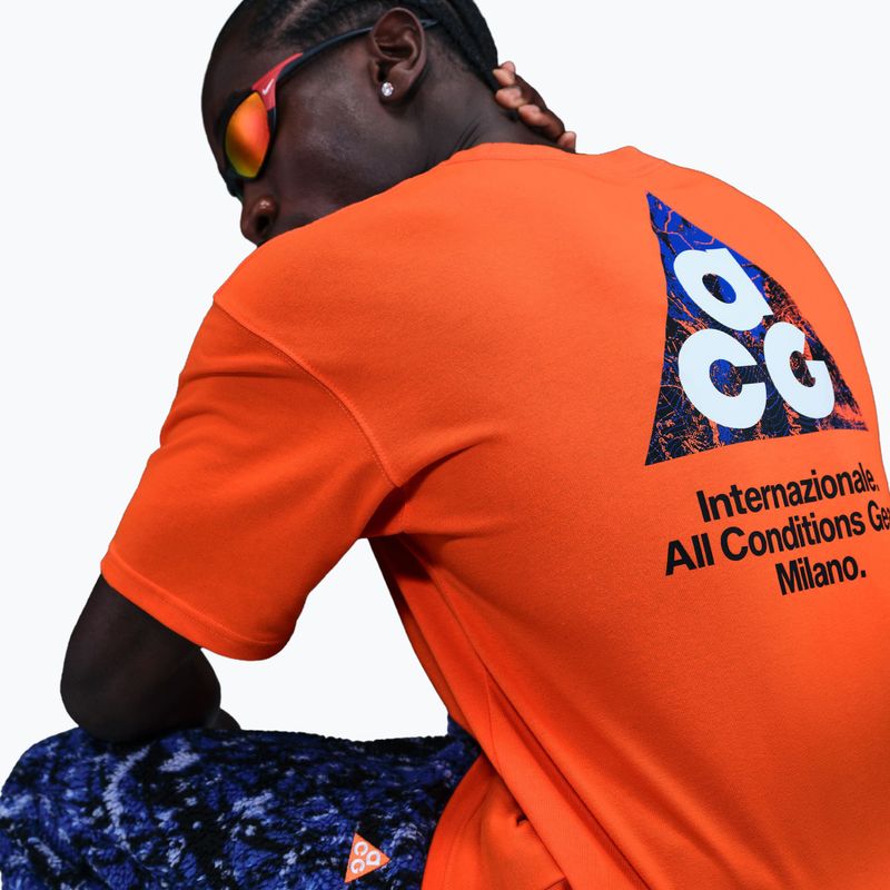 Футболка футбольна чоловіча Nike Inter Milan safety orange 5