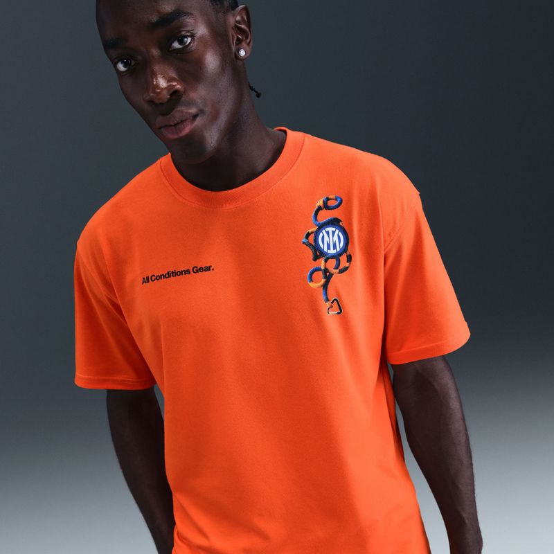 Чоловіча футбольна футболка Nike Inter Milan safety orange 6