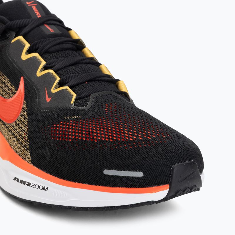 Чоловічі бігові кросівки Nike Pegasus 41 black/topaz gold/bright crimson 7