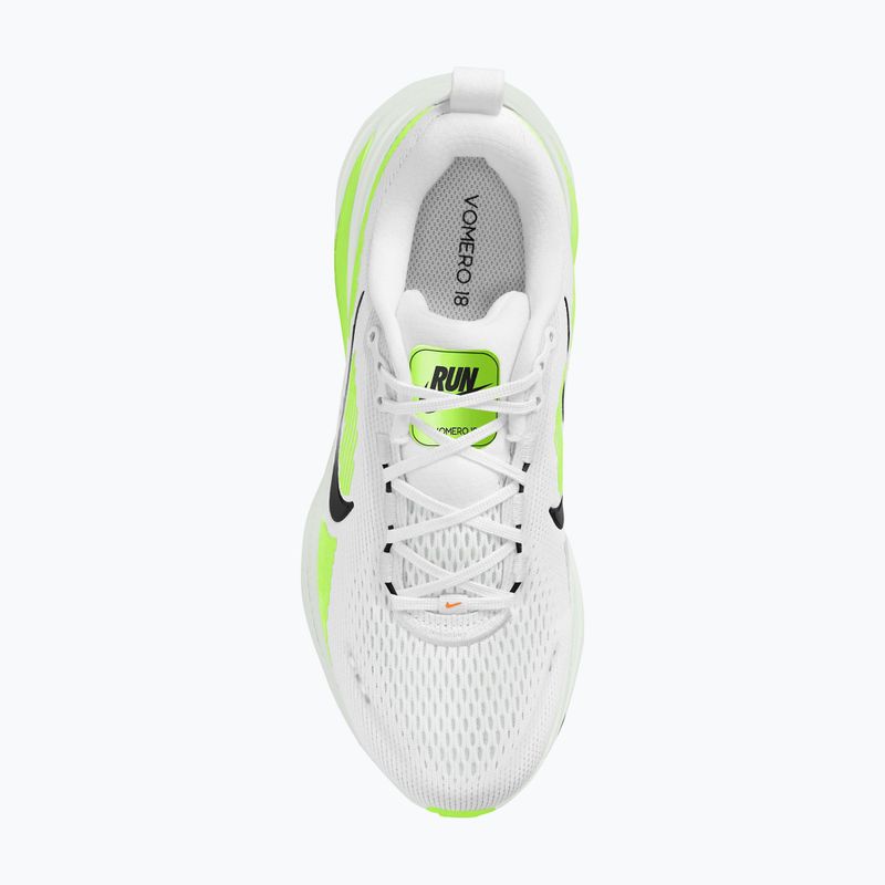 Кросівки для бігу чоловічі Nike Vomero 18 white/volt/barely volt/black 6