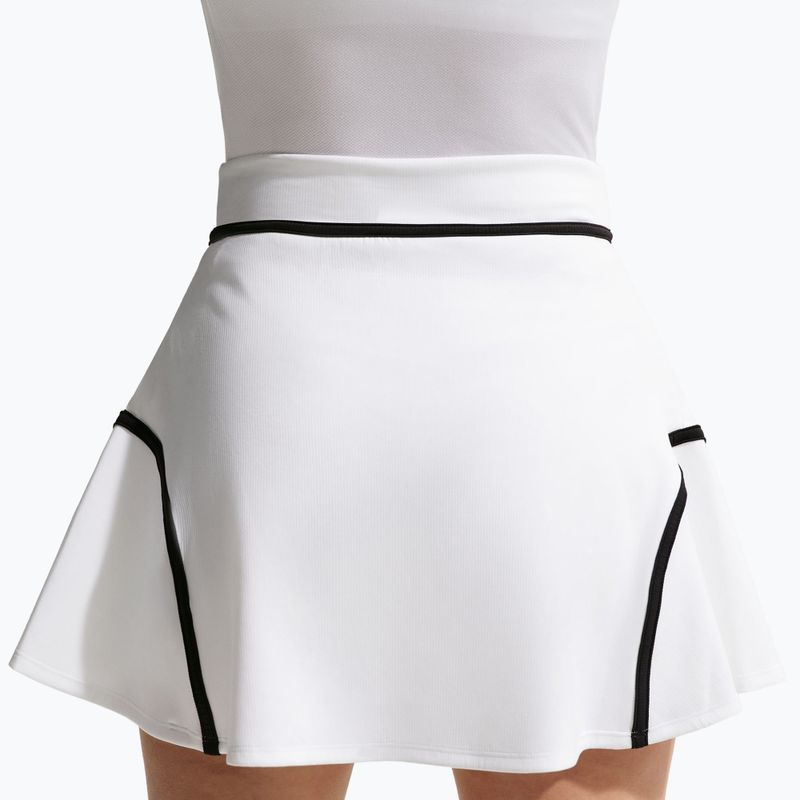 Спідниця тенісна Nike Court Advantage Dri-Fit High Waisted white/black 6