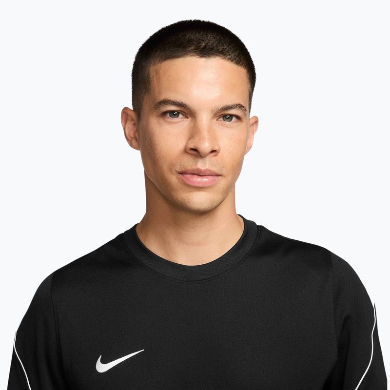 Футболка футбольна чоловіча Nike Strike Dri-Fit black/white/white/white 3