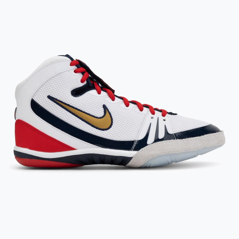 Кросівки боксерські Nike Freek SE white/metallic gold/college navy 2