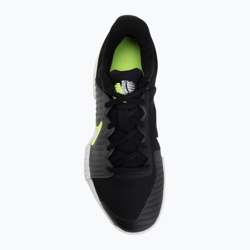 Жіноче тенісне взуття Nike GP Challenge Pro black/anthracite/volt/white 5