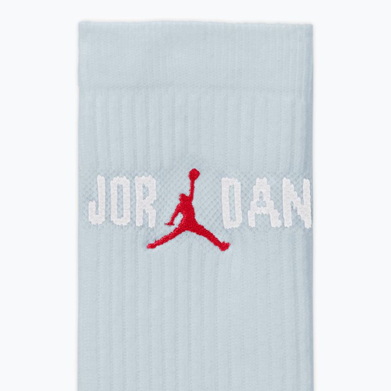 Шкарпетки Jordan Everyday Crew 1 пара aura/white/university red 4