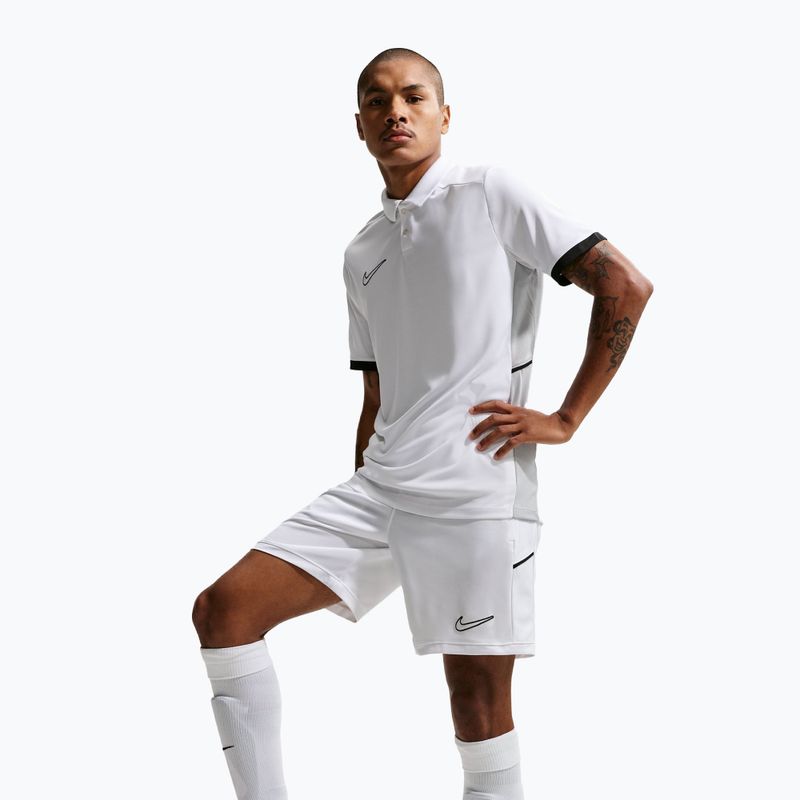 Шорти футбольні чоловічі Nike Dri-Fit Academy white/white/black 4