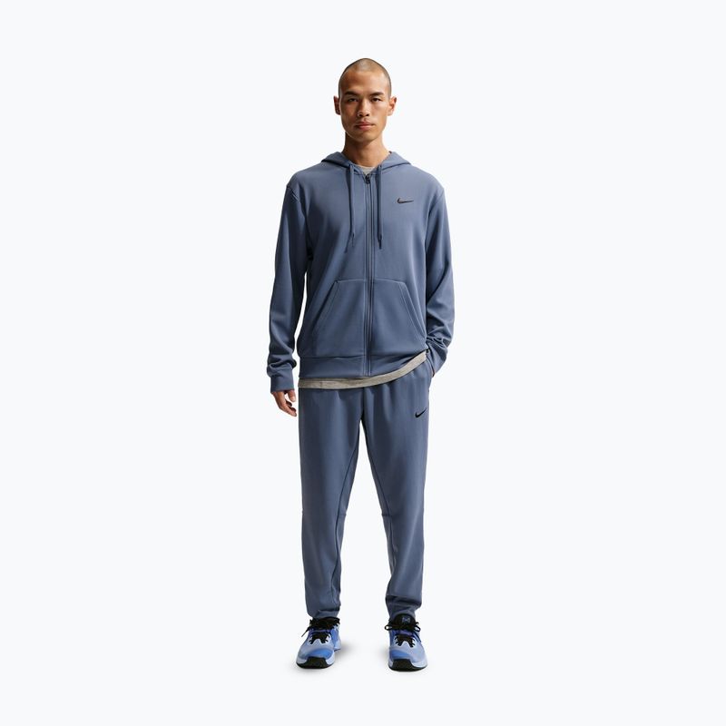 Spodnie męskie Nike Hyverse Dri-Fit UV Jogger diffused blue/diffused blue/black 2