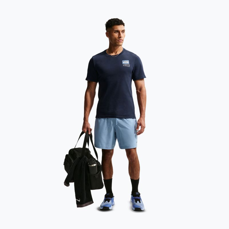 Шорти для бігу чоловічі Nike Form Dri-FIT 7" Unlined Versatile work blue/black 3