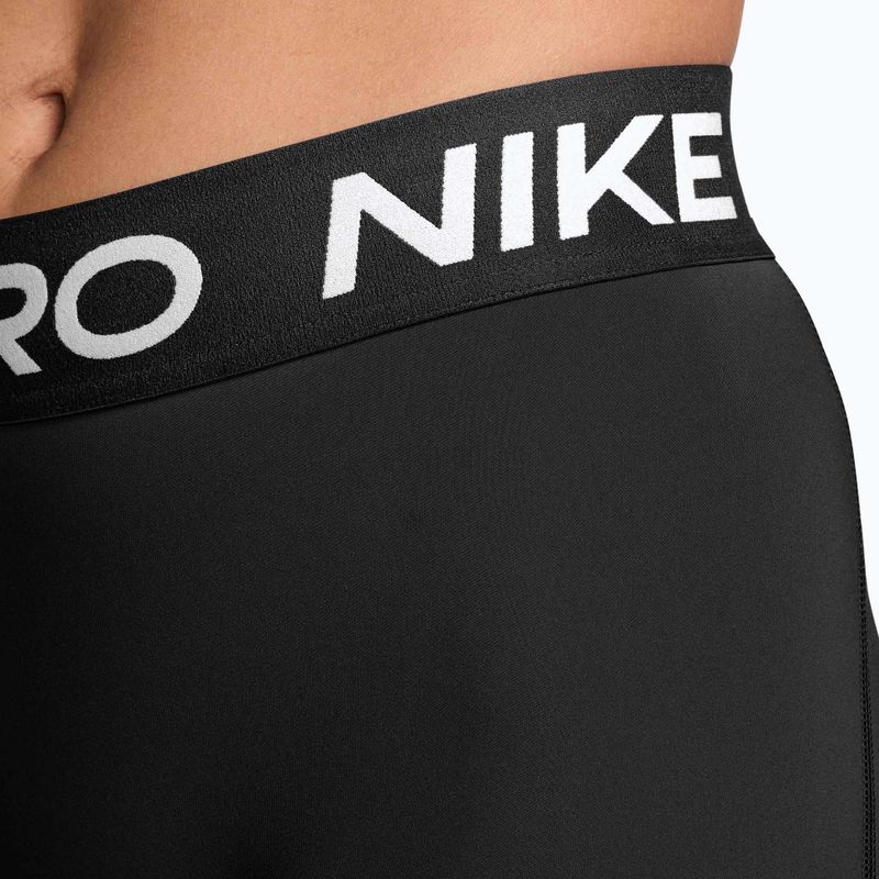 Шорти жіночі Nike Pro Mid-Rise Biker 3" black/white 4