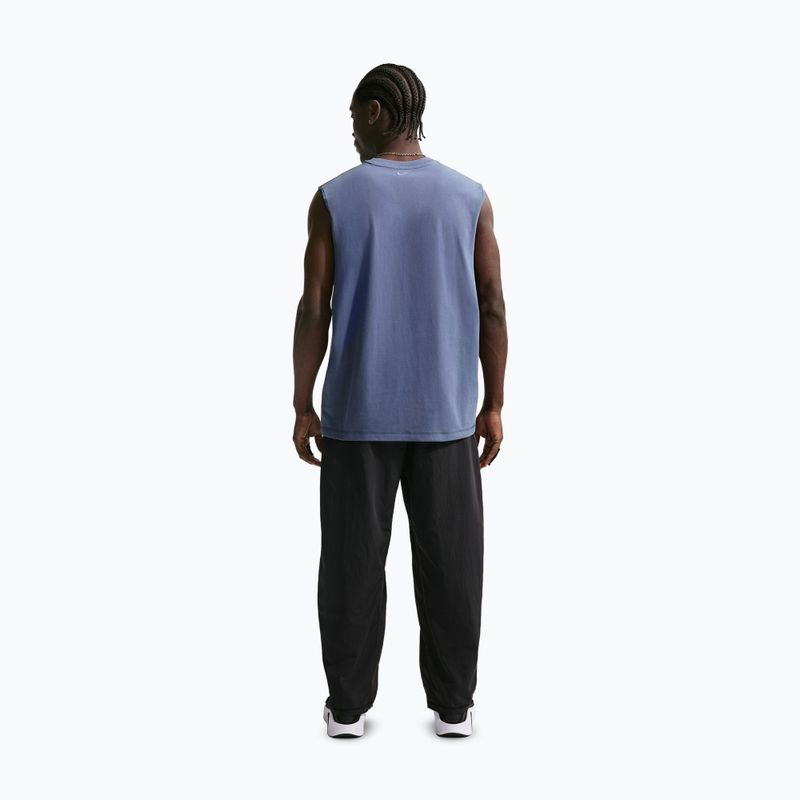 Футболка для тренувань чоловіча Nike Athletic Club Dri-Fit diffused blue/diffused blue 3