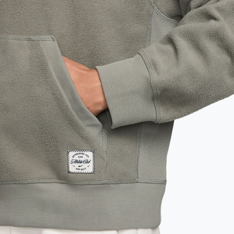 Чоловіча тренувальна кофта  Nike Athletic Club Dri-Fit Hoodie light army/light army 3