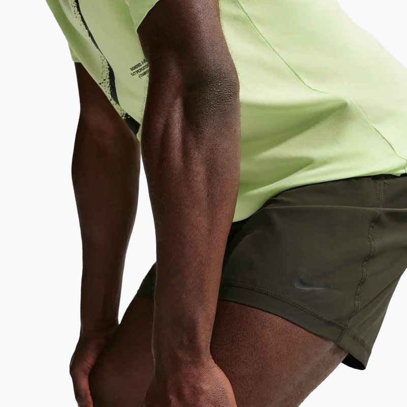 Чоловічі шорти для бігу Nike Form Dri-FIT 7" Unlined Versatile sequoia/black 5