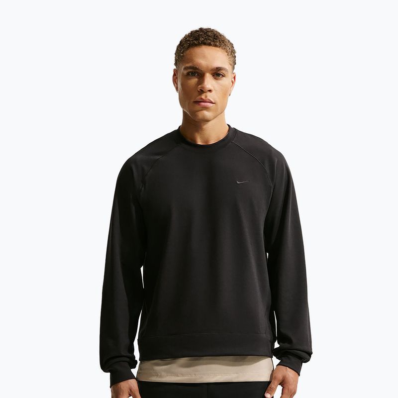 Лонгслів чоловічий Nike Primary NanoKnit black/black