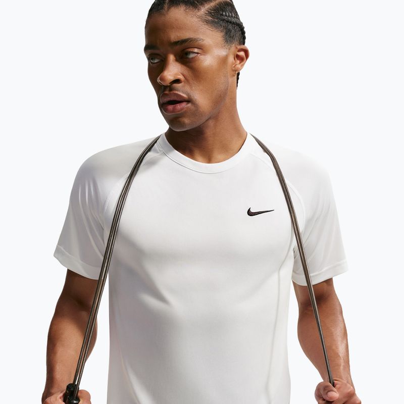 Футболка для тренувань чоловіча Nike Flex white/black 5
